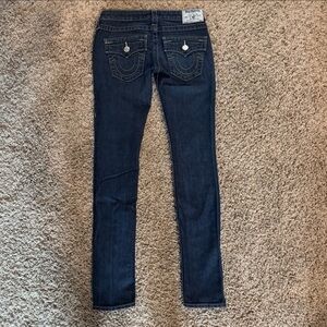 True Religion Dark-wash Skinny Jeans